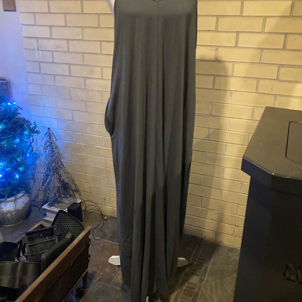 Zenana Outfitters Charcoal Dress